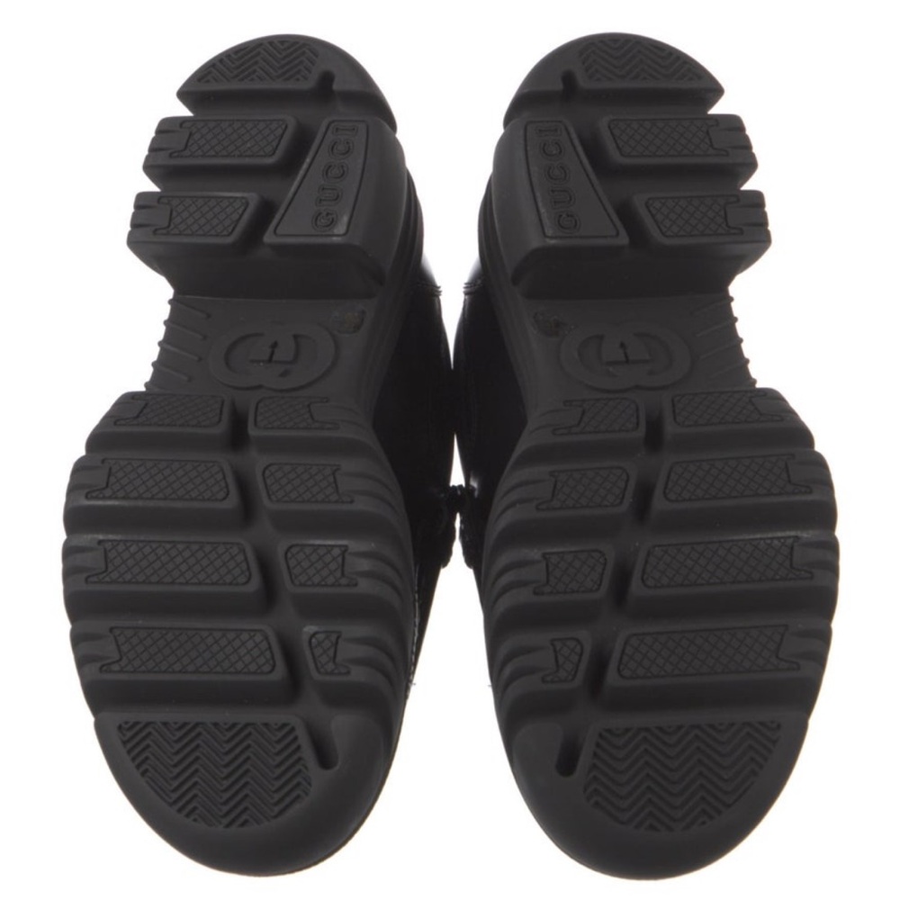Gucci Leather Lug Sole Loafers - Picture 5 of 5
